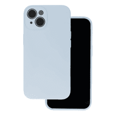 Onasi Silikonski ovitek za iPhone 16e - mat liquid svetlo moder