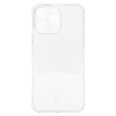 Onasi Silikonski ovitek ANTISHOCK za iPhone 16e - prozoren