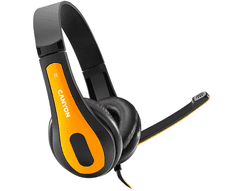 Canyon HSC-1 slušalke z mikrofonom za PC, rumene/črne (CNS-CHSC1BY)