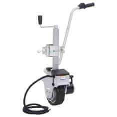 Vidaxl Podporno kolo za prikolico motorizirano 12 V 350 W aluminij