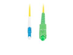 Lanberg optični povezovalni kabel SM LC/UPC-SC/APC simplex 5m LSZH G657A1 premer 3mm, barva rumena