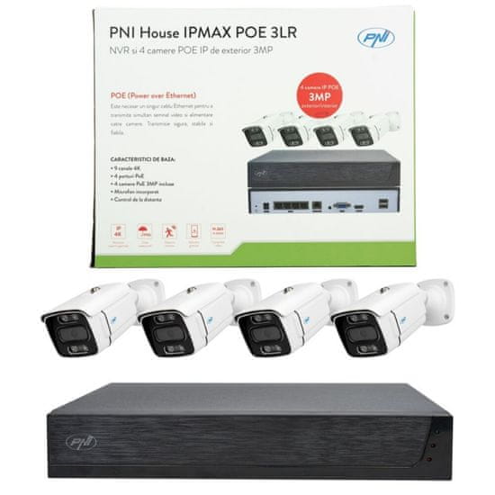 PNI Videonadzor IPMAX POE 3