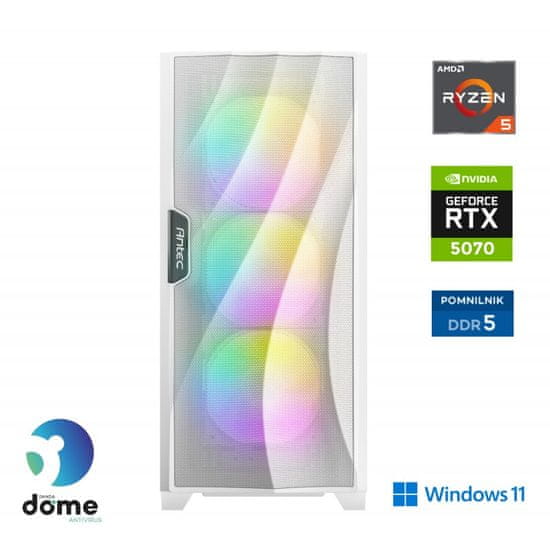 Anni Gamer Extreme namizni računalnik, R5-9600X, 32B, SSD2TB, RTX5070, W11H