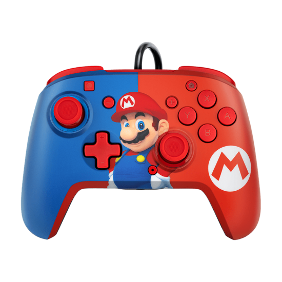 PDP NINTENDO SWITCH FACEOFF DELUXE + AUDIO - MARIO KONTROLER