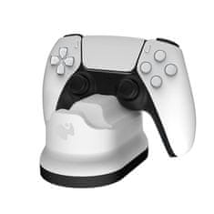 PDP PS5 METAVOLT ZA PS5 KONTROLER BELE BARVE DVOJNI POLNILEC