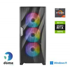 Anni Gamer Extreme namizni računalnik, R7-5800X, 32B, SSD2TB, RTX5070, W11H