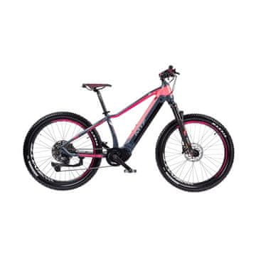 MTF Gorsko električno kolo Hill 8.4 W EVO, žensko (18"), 95 Nm, baterija Samsung 36 V/19.6 Ah (705 Wh) do 160 km,11 prestav Shimano