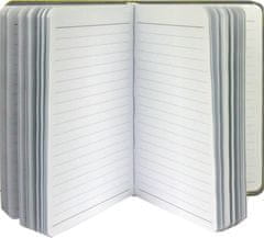 nb grafo Notes A5 črte trde platnice, 96 listov, z elastiko, 0970.03 Alegro metulji