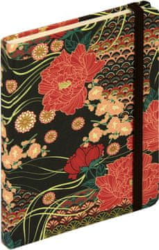 nb grafo Notes A5 črte trde platnice, 96 listov, z elastiko,, 0970.08 Alegro črn