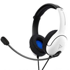 PDP LVL40 CHAT PS4/PS5 SLUŠALKE