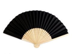Papirnati ventilator za slikanje 21x36 cm - črn