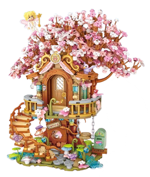 LOZ Sakura Treehouse kocke, 1149/1 (1381)