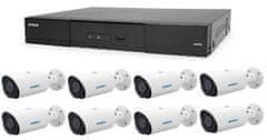 Avtech Komplet kamer 1x NVR AVH1109 in 8x 5MPX IP Motorzoom Bullet kamera DGM5546SVAT + 8x UTP kabel 1x RJ45 - 1x RJ45 Cat5e 15m!