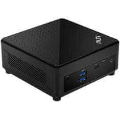 MSI Mini namizni računalnik Cubi 5 12M-261BEU barebone i5 / WiFi 6E + BT 5.3 / 1Gbps + 2.5Gbps / črn