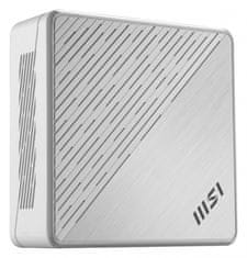 MSI Mini namizni računalnik Cubi 5 12M-263BEU barebone i5 / WiFi 6E + BT 5.3 / 1Gbps + 2.5Gbps / bel