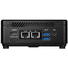 MSI Mini namizni računalnik Cubi 5 12M-261BEU barebone i5 / WiFi 6E + BT 5.3 / 1Gbps + 2.5Gbps / črn