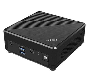 MSI Mini namizni računalnik Cubi N ADL S-226BEU Intel N200 / 8GB / 256GB SSD / WiFi 5 + BT 5.0 / 2x1Gbps / Windows 11 Home / črn