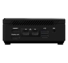 MSI Mini namizni računalnik Cubi N ADL S-226BEU barebone Intel N200 / WiFi 5 + BT 5.0 / 2x1Gbps / črn