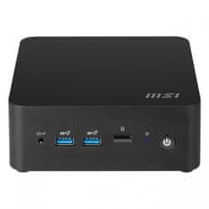 MSI Mini namizni računalnik Cubi NUC 1M-258BEU Core 7 / 16GB / 1TB SSD / WiFi 6E + BT 5.3 / 2x2.5Gbps / črn