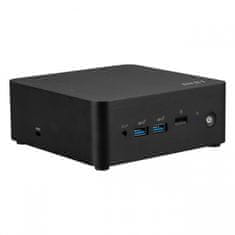 MSI Mini namizni računalnik Cubi NUC 1M-260BEU barebone Core 3 / WiFi 6E + BT 5.3 / 2x2.5Gbps / črn