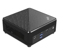 MSI Mini namizni računalnik Cubi N ADL S-225BEU Intel N100 / 8GB / 512GB SSD / WiFi 5 + BT 5.0 / 2x1Gbps / Windows 11 Home / črn