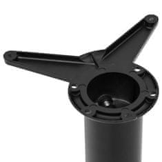 Vidaxl 4 Nastavljive Noge za Mizo Črne 870 mm
