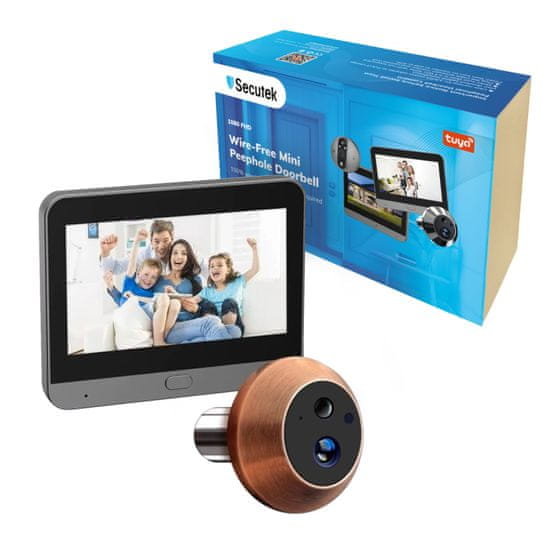 Secutek WiFi kukalo za vrata SRT-PD10-C