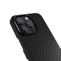Epico Mag+ Carbon Cover za iPhone 16 Pro - črn