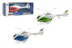 Teddies Helikopter/helikopter na raztegljivi plastiki 21cm 3 barve