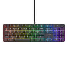 Trust GXT 866 Torix tipkovnica, gaming, RGB, črna