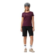 Vaude Ženska Kr Majica Cyclist V, Cassis/Rose, 36
