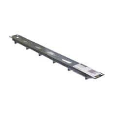 Triton organizator 1U rack 30x65mm z luknjami črn