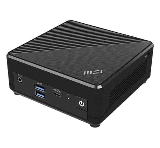 MSI Mini namizni računalnik Cubi N ADL S-226BEU Intel N200 / 16GB / 512GB SSD / WiFi 5 + BT 5.0 / 2x1Gbps / Windows 11 Home / črn