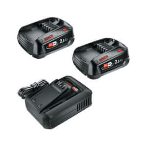  Bosch začetni komplet 18 V (2 x 2,5 Ah + AL 18V-44)   