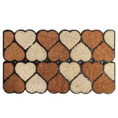 StarDeco Predpražnik Love 70x40cm / kokos, guma