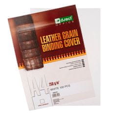 Leviatan Karton za vezavo a4 1/100 250g levia bel d.rect 008701