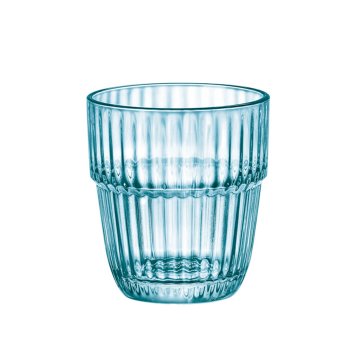 Bormioli Rocco Set kozarec za vodo, sok Barshine Rocks 305ml / moder / 6 kos / steklo