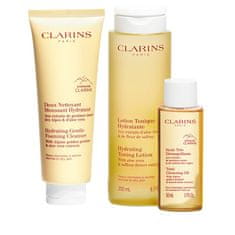 Clarins Čistilni hidratantni darilni set