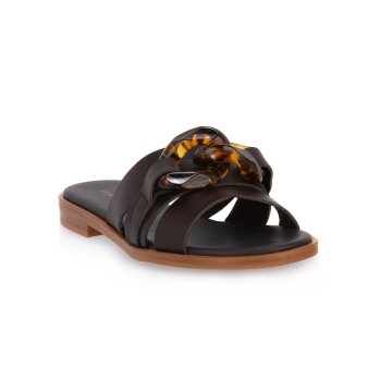 Frau Japanke rjava London Turtle Moro