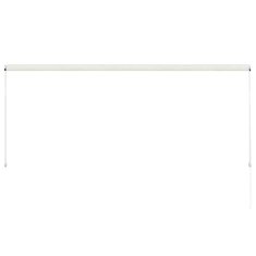 Vidaxl Zložljiva tenda 300x150 cm krem