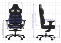 Multistore.si Vertagear Racing Series P-Line PL4500 HygennX Gaming Chair Black/Purple