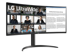 LG 34WR55QK-B monitor, 86,36 cm, WQHD, VA, črn (34WR55QK-B.AEU)