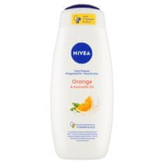 Nivea Gel za prhanje s pomarančnim in avokadovim oljem (negovalni gel za prhanje) 500 ml