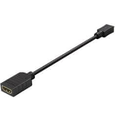 Goobay HDMI na Micro-HDMI 4K/60Hz 0,15m črn kabel