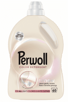 Perwoll Light Colors gel za pranje perila, 3000 ml