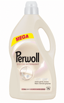 Perwoll Light Colors gel za pranje perila, 3750 ml