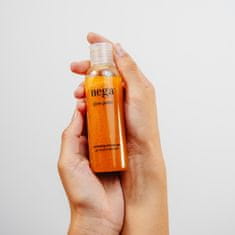 Nega Cosmetics 100% naravni piling za telo, naravni gel s pilingom iz orehovih lupin za sijočo in gladko kožo, gel za prhanje primeren za vse tipe kože, veganski, narejen v Sloveniji, 150ml, GlowGetter