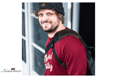 Alaskan Maker TORBA Messenger grafitno črne barve AMMESS-CH