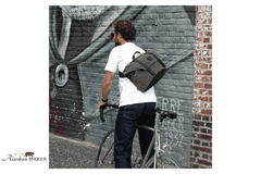 Alaskan Maker TORBA Messenger kaki zelene barve AMMESS-K