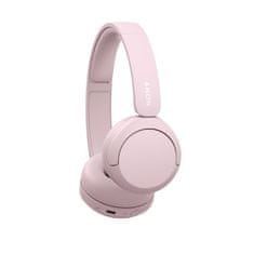 Sony brezžične slušalke WH-CH520, roza